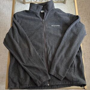 Men’s Columbia Fleece Jacket size XL Grey